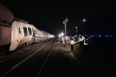 Srážka vlaků poblíž německé obce Meerbusch u Neussu