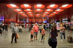 ilustrační fotografie, Hlavní nádraží, Praha, 2017