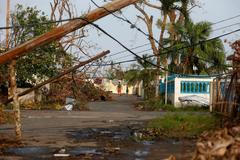 Zničené Portoriko.