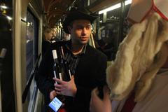 Kateřina Šedá ve vlaku do Drážďan