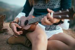 Ilustrační fotografie, ukulele, hudební nástroj, 2017