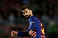 Gerard Piqué v dresu Barcelony
