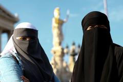 Ženy v nikábu ve Vídni