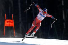 Aksel Lund Svindal na trati v Beaver Creeku