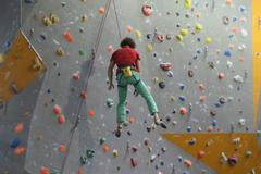 Horolezec Adam Ondra po návratu z Dawn Wall (2016)