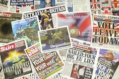 brexit noviny před hlasováním Británie