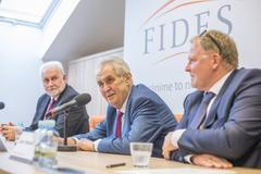 Miloš Zeman při návštěvě v Jihomoravském kraji