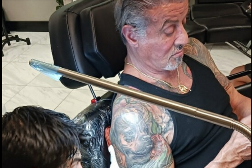 Sylvester Stallone - tetování