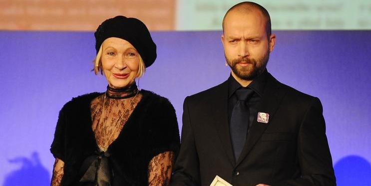 Daniela Kolářová se synem Šimonem Ornestem