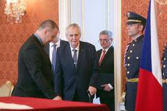 Jmenování soudců na Pražském hradě