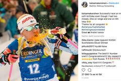 Špatná muška biatlonistky, číhající Kim Čong-un. Internet začíná žít olympiádou