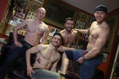 Tetování bobistů, Jan Šindelář, Jakub Nosek, Jaroslav Kopřiva, David Egydy