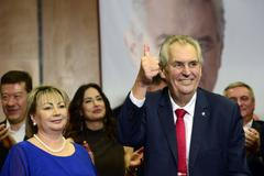 Foto / Zeman / Volby 2018 / 2. kolo / 27. 1. 2018