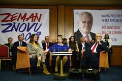 Foto / Zeman / Volby 2018 / 2. kolo / 27. 1. 2018