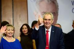 Foto / Zeman / Volby 2018 / 2. kolo / 27. 1. 2018