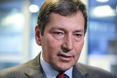 Ministr průmyslu a obchodu Tomáš Hüner na setkání se zaměstnanci Czech Invest