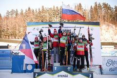 Štafeta dorostenců Hornig-Mikyska-Karlík skončila druhá na MSJ