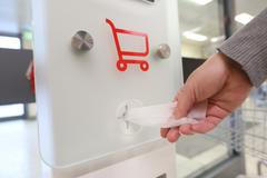 Kaufland hygienický automat čisticí ubrousek