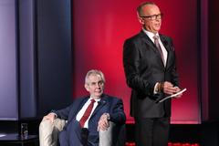 Prezidentská debata Miloše Zemana a Jiřího Drahoše na TV Prima