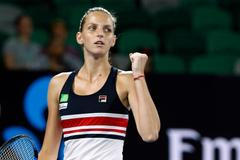 Karolína Plíšková v osmifinále Australian Open 2018