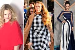 Drew Barrymore ohromila celá v červené. Inspirujte se outfity týdne