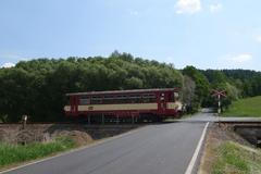 Železniční přejezd - ilustrační foto