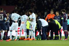Ligue 1, PSG - Marseille: zranění Neymara
