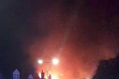 Exploze domu v Leicesteru