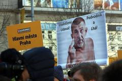 Demonstrace 25.února 2018 v Praze