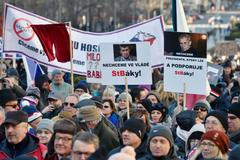 Demonstrace za svobodu na Václavském náměstí - 25. 2. 2018