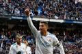 Cristiano Ronaldo slaví gól při výhře Realu Madrid 4:0 nad Alavésem