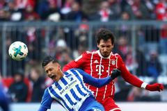 Německá bundesliga 2017/2018, Bayern Mnichov - Hertha Berlín, Mats Hummels a David Selke