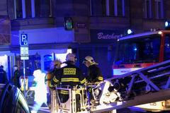 Požár hotelu Eurostars David v pražské Náplavní ulici