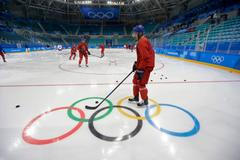 ZOH 2018, trénink českých hokejistů: Tomáš Zohorna