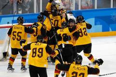 Němci slaví senzační postup do finále hokejového turnaje na ZOH 2018