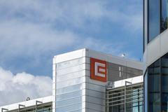 ilustrační fotografie, ČEZ, energetika, energie, elektřina, logo, sídlo, budova, Praha, 2017