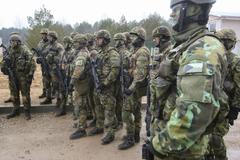 Česká armáda na cvičení NATO v Litvě
