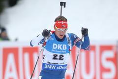 SP Ruhpolding 2018, hromadný závod: Ondřej Moravec