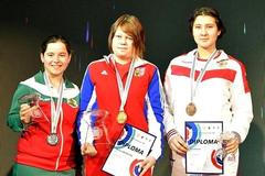 Denisa Bezděčná na juniorské ME ve sportovní střelbě v Györu