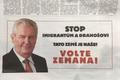 Inzerát na podporu Miloše Zemana