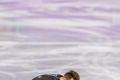 Český krasobruslař Michal Březina na ZOH 2018