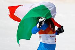 Sofia Goggiaová slaví triumf ve sjezdu na ZOH 23018