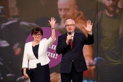 Foto / Drahoš / Volby 2018 / 2. kolo / 27. 1. 2018 / Volební štáb / Jiří Drahoš