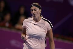 Petra Kvitová v semifinále turnaje v Dauhá 2018