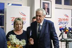 Miloš Zeman na TK po prvním kole prezidentských voleb 2018