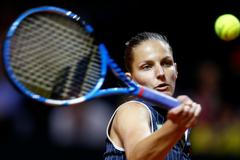 Karolína Plíšková ve finále turnaje ve Stuttgartu 2018