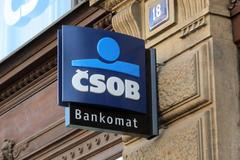 ilustrační fotografie, banka, ČSOB, bankomat, 2017