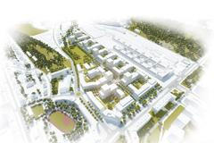 Parková čtvrť - Nákladové nádraží Žižkov