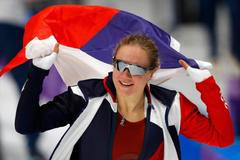 Karolína Erbanová slaví bronz v závodě na 500 m na ZOH 2018