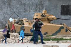 Spojenecké oddíly turecké armády vstoupily do Afrínu